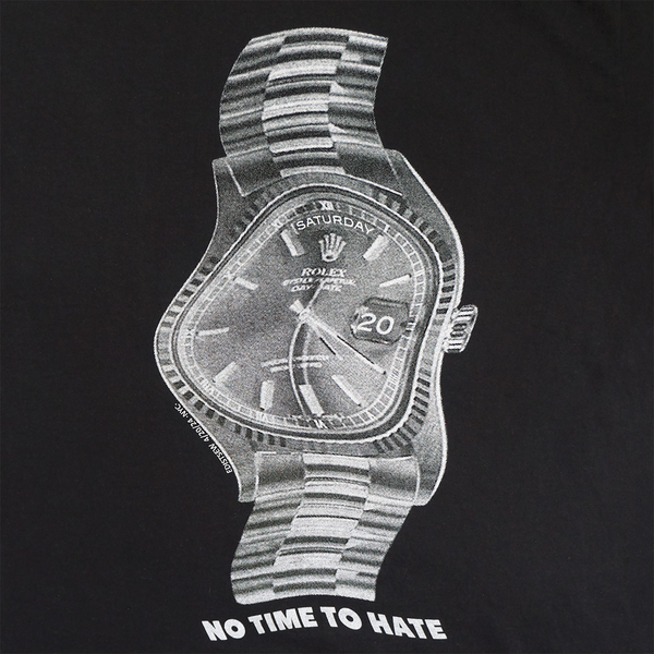 "NO TIME TO HATE" SS TEE 2024 "BLACK"