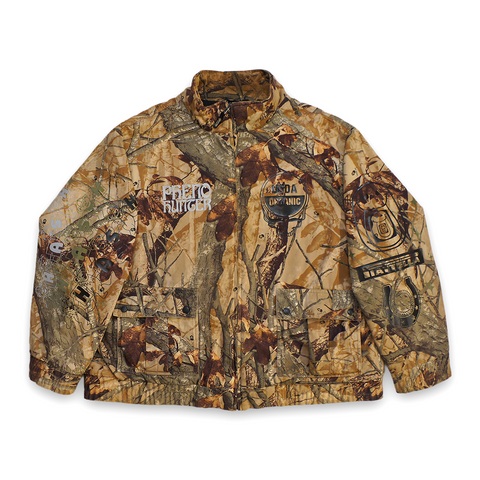 1 OF 1 "EDISTSEW X ALL MY HATS ARE DEAD" PHENO HUNTER CAMO JACKET