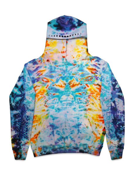 HEAVYWEIGHT MADE IN USA "FOCUS ON YOUR CROPS" HOODIE (TROPICAL STORM) SMALL