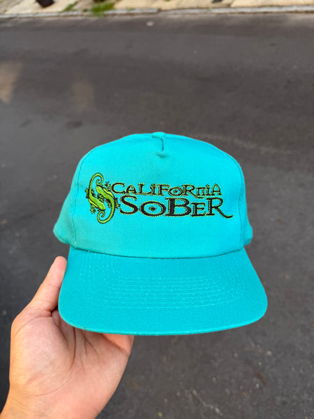 VINTAGE NOS UPCYCLED "CALIFORNIA SOBER" CAP ***PRESALE***