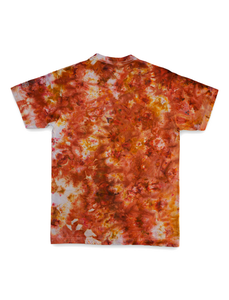 1 OF 1 "PEACE BEAR" ICE DYE SS TEE "BLACK & RED" 2