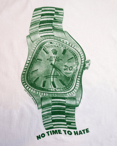 "NO TIME TO HATE" SS TEE 2025 "WHITE"