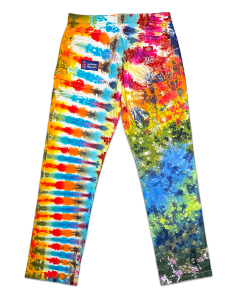 1 OF 1 TIE DYE SHERWIN WILLIAMS PAINTERS PANTS #6 (DNA)