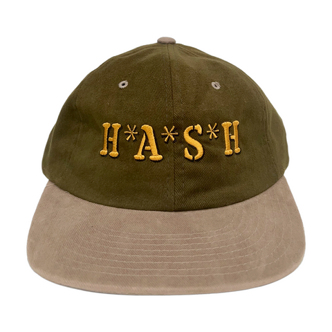 VINTAGE "HASH MASH" CAP ARMY KHAKI