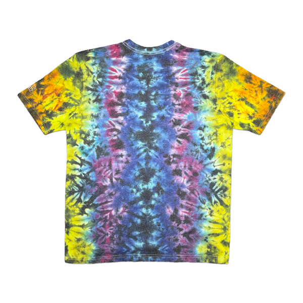 TIE DYE SS DICKIES POCKET TEE - LARGE