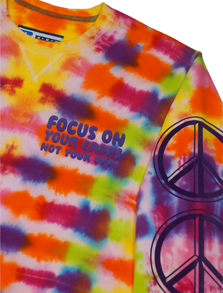 1 OF 1 //  TIE DYE CREWNECK - MEDIUM