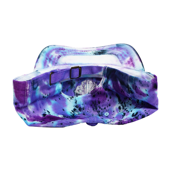 1 OF 1 "RATHER BE FISHING" TIE DYE HAT #7