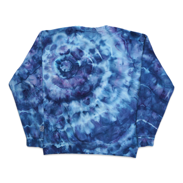 ICE DYE CREWNECK #1 - XL
