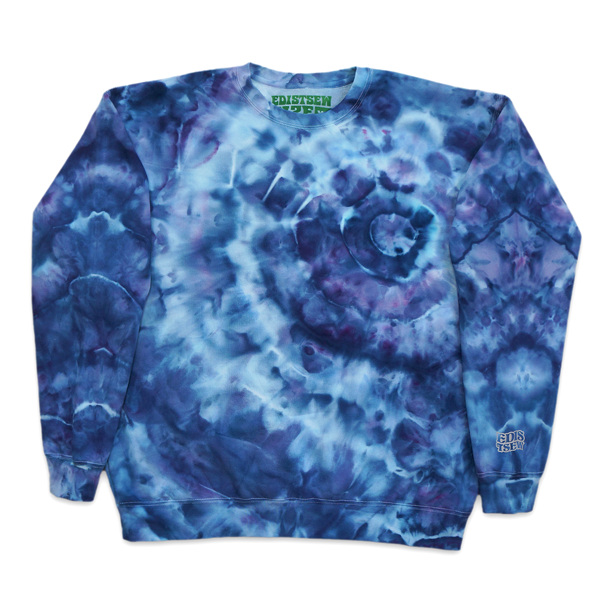 ICE DYE CREWNECK #1 - XL
