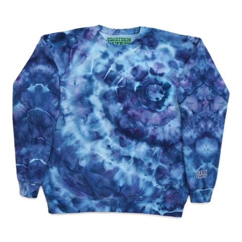 ICE DYE CREWNECK #1 - XL