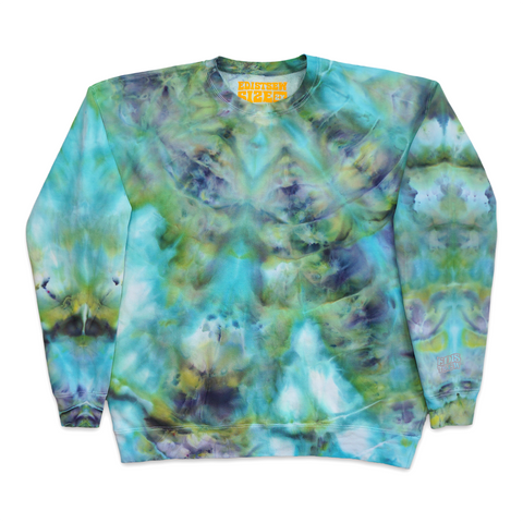ICE DYE CREWNECK #4 - 2X