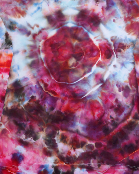 ICE DYE CREWNECK #7 - L