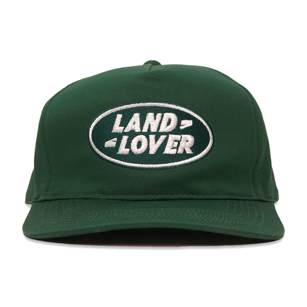 1 OF 1  EMBROIDERED "LAND LOVER" HAT GREEN