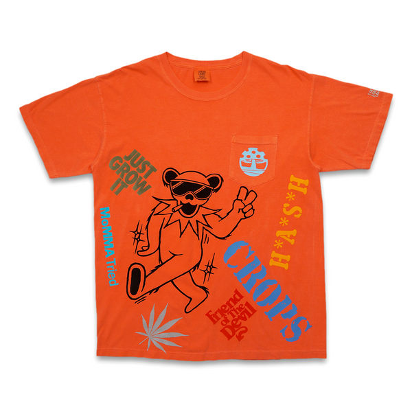 1 OF 1 "ARCHIVE" SS POCKET TEE "SALMON"