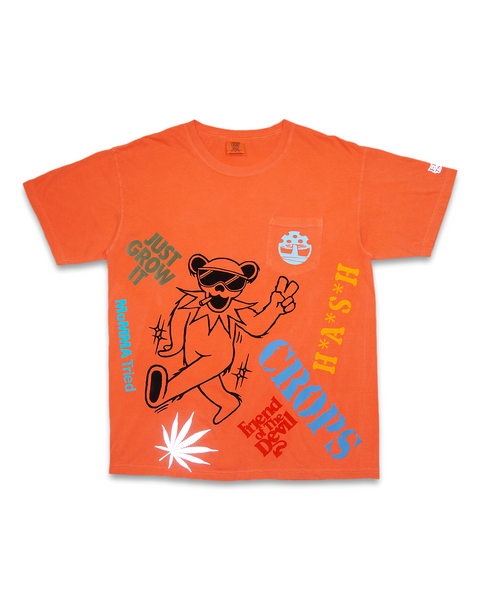 1 OF 1 "ARCHIVE" SS POCKET TEE "SALMON"