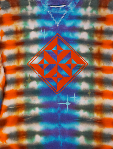 1 OF 1 //  "RIPPLE" TIE DYE CREWNECK - MEDIUM