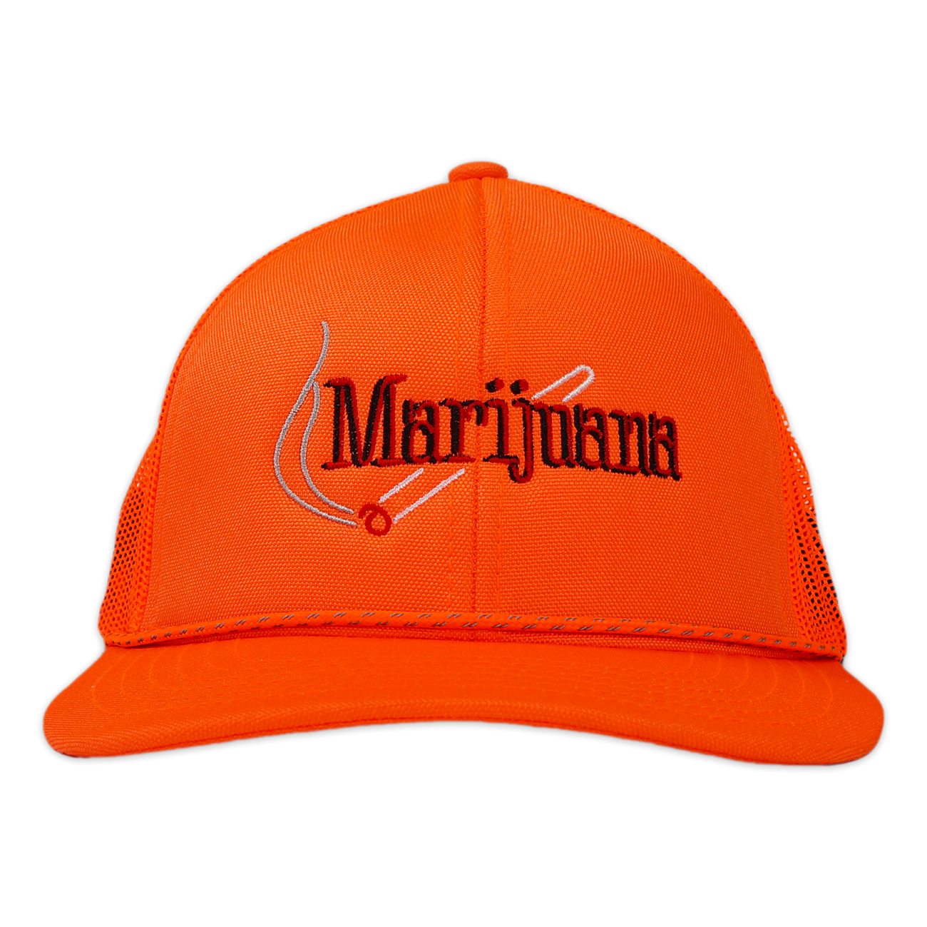 1 OF 1 "MARI" TRUCKER CAP SAFETY ORANGE