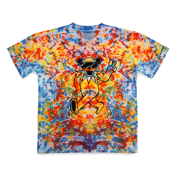 1 OF 1 "PEACE BEAR" TIE DYE SS TEE 5