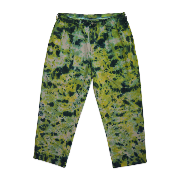 1 OF 1 TIE DYE POLO KHAKI DRESS PANTS (MOSSY SWAMP)