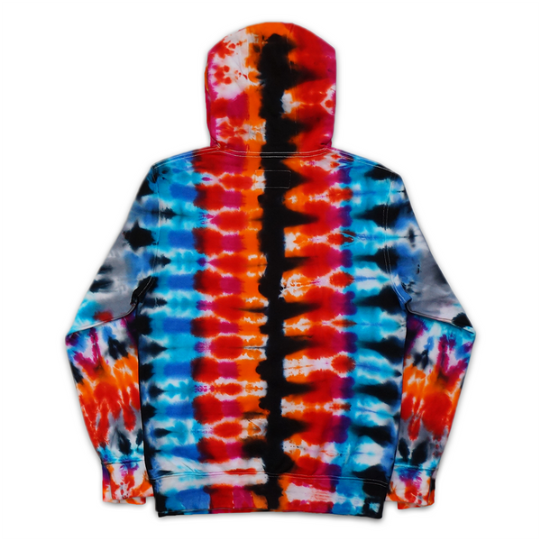 1 OF 1  “VOLCANO” TIE DYE HOODIE
