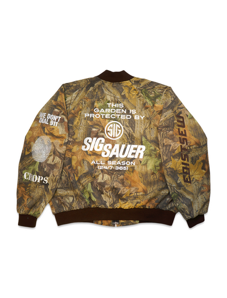 1 OF 1 VINTAGE ADVANTAGE TIMBER CAMO "FARM SECURITY" HUNTING JACKET